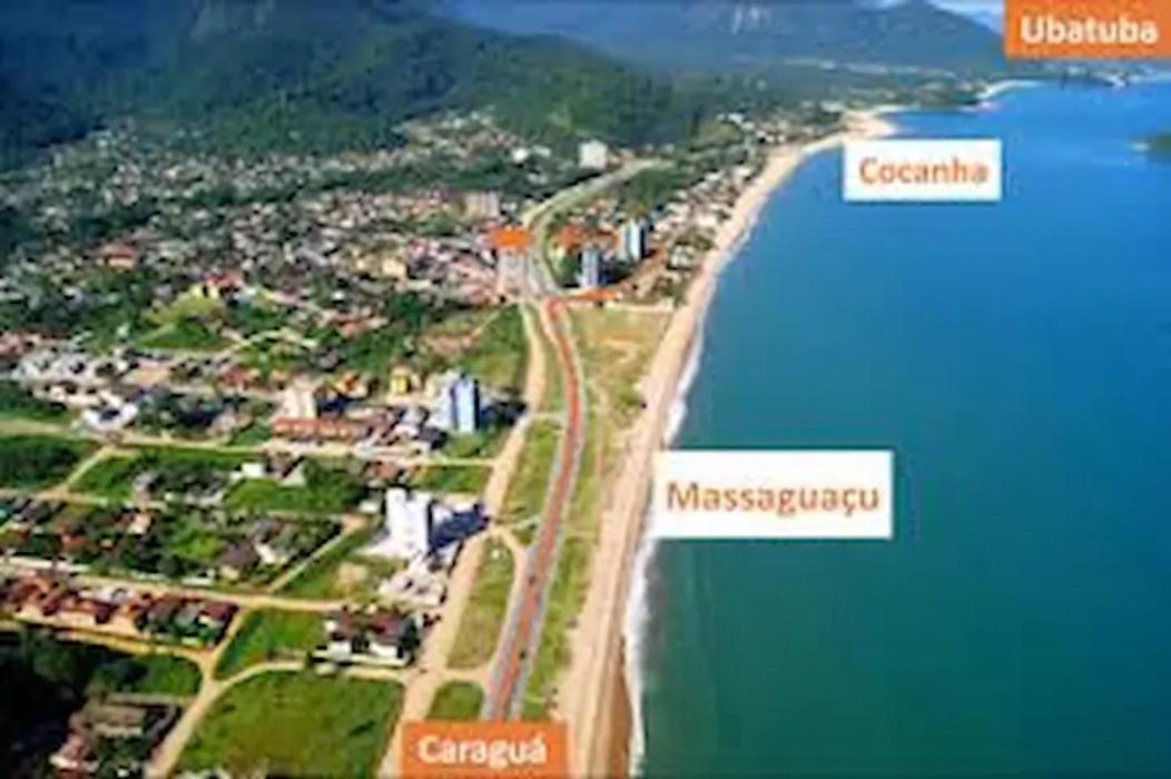 Chales Todo Azul Do Mar-Condominio! 卡拉瓜塔图巴 外观 照片
