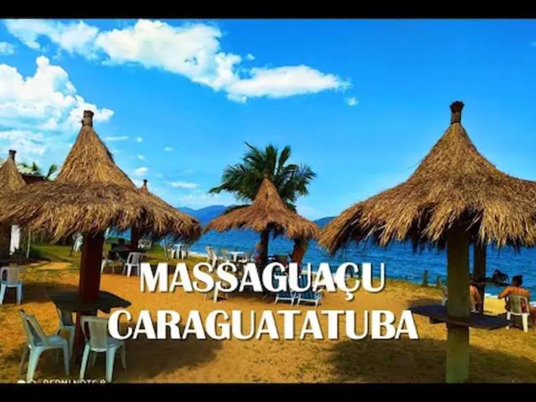 Chales Todo Azul Do Mar-Condominio! 卡拉瓜塔图巴 外观 照片
